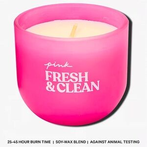 NWT Fresh & Clean Candle from Victoria’s Secret PINK. In box. 2 avail, 1 sold.